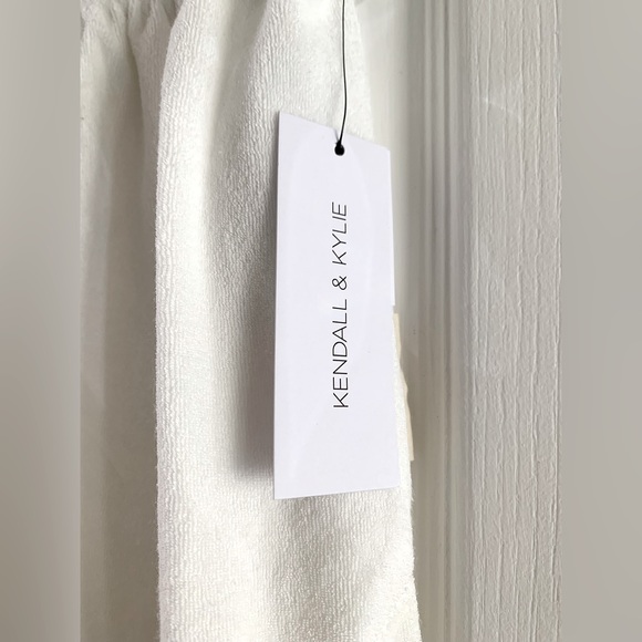 kendall + kylie white terrycloth 3-piece set ♡ nwt - Picture 7 of 9